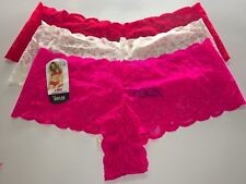 3-6 Women's Sexy NO SHOW SILKY knickers Cheeky Panties Brief