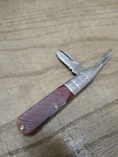 Vintage Boker 8585 Tree Brand 3 Blade Pocket Knife-New Old Stock