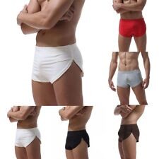 Men Briefs Cotton Underwear Old School Vintage Style Stretch High Waist  Panties