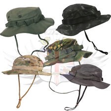Mens Outdoor Sun Hat Bucket Safari Bush Boonie Hiking Fishing Cap Wide Brim