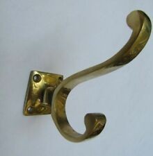 Vintage brass wall hooks 