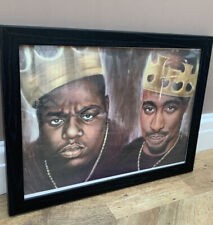NEW Tupac Shakur 2Pac Music Poster Print Art Fan Art Vector Canvas High  Quality